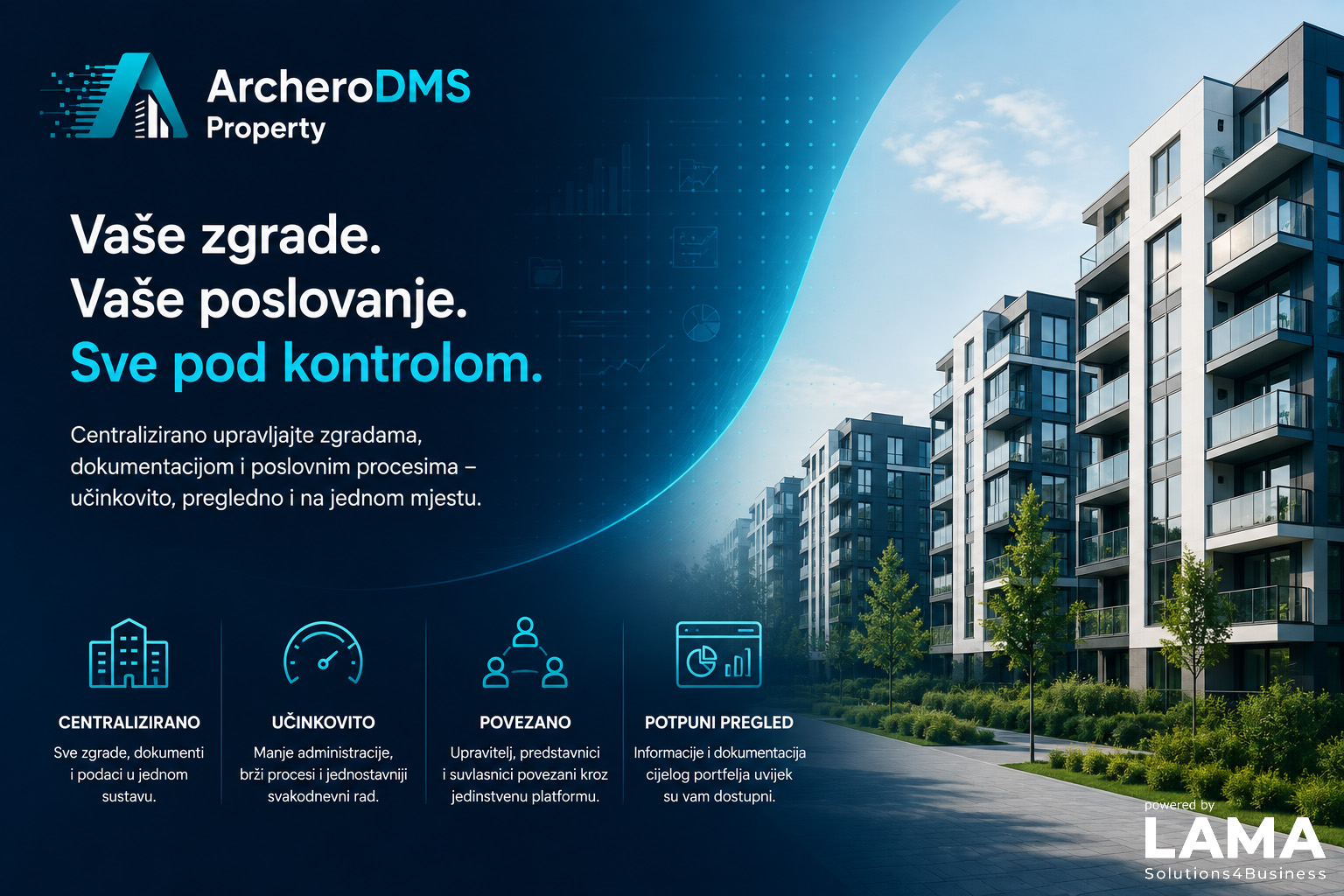 ArcheroDMS Property - upravljanje zgradama